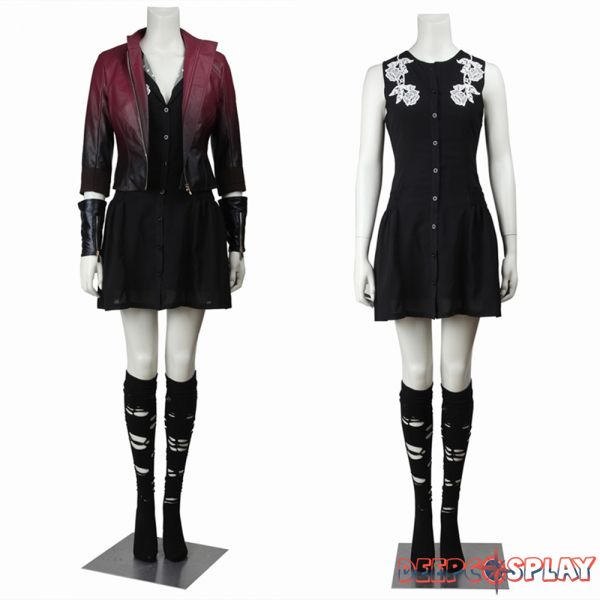 Avengers Age Of Ultron Scarlet Witch Cosplay Costume