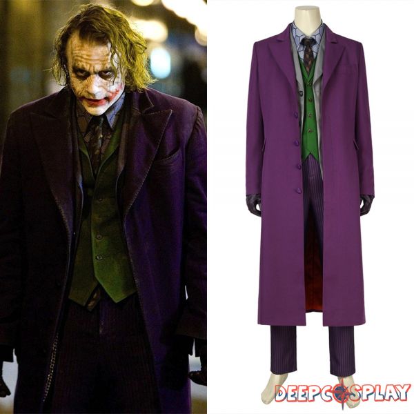 The Dark Knight The Joker Cosplay Costume
