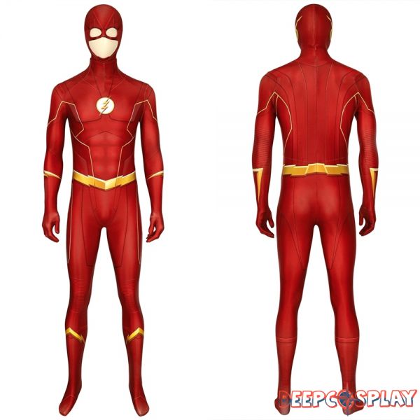 The Flash Season 6 Barry Allen 3D Jumpsuit